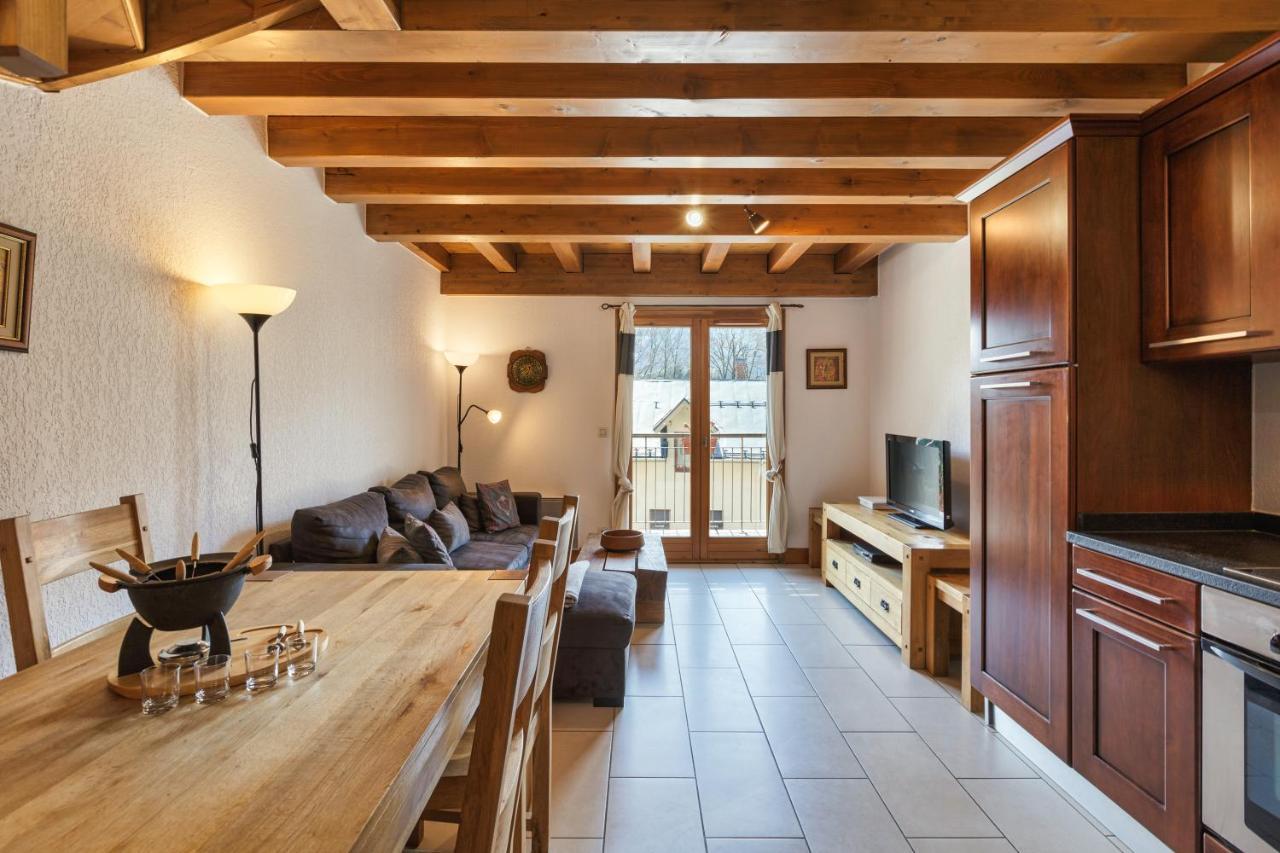 Chateau - Charming Apartment In The City Center With 3 Bedrooms - By Cozee Rentals Saint-Gervais-les-Bains Exterior photo